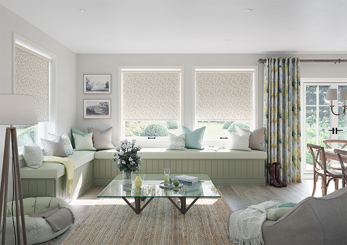 Poppy Field, Wedgewood Green - Twist&Fit Roller Blind - Image 8
